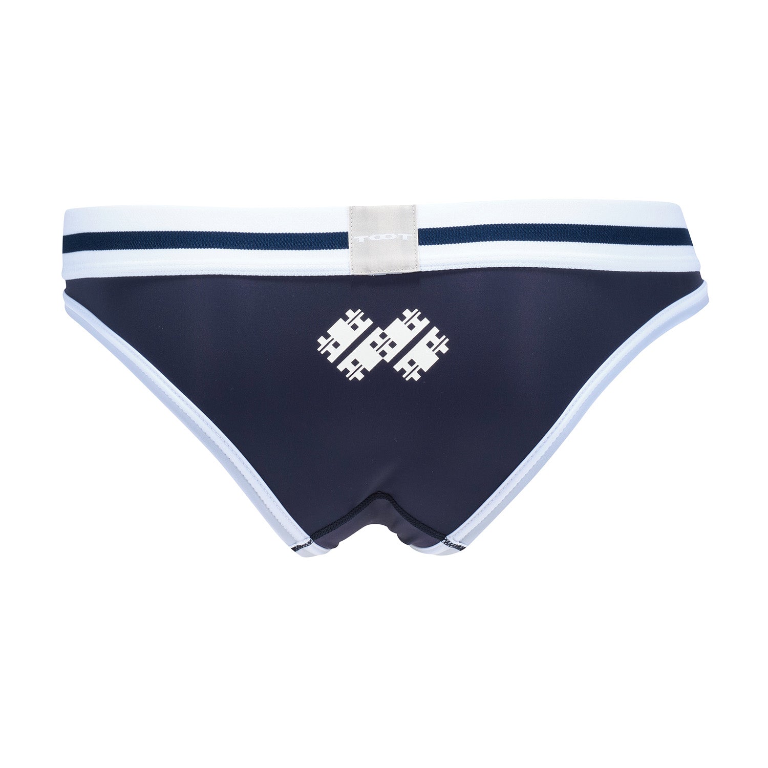 アンダーヒップ ナイロン カップビキニ