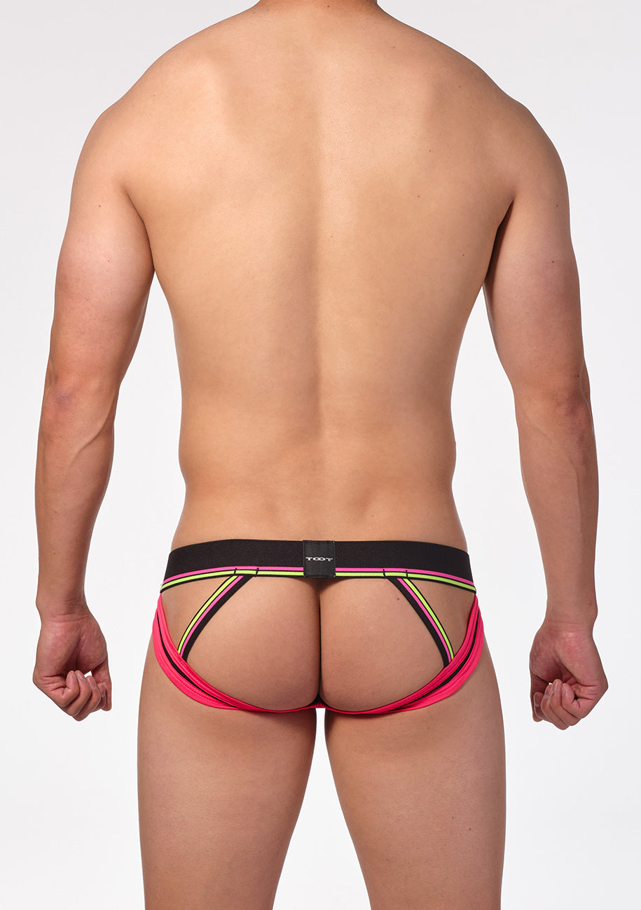 Neon-Line Hip-Strap Jock