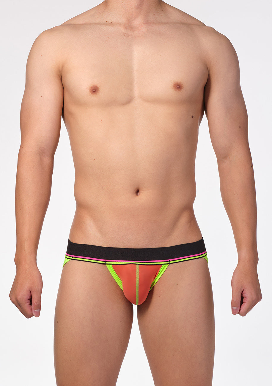 Neon-Line Hip-Strap Jock