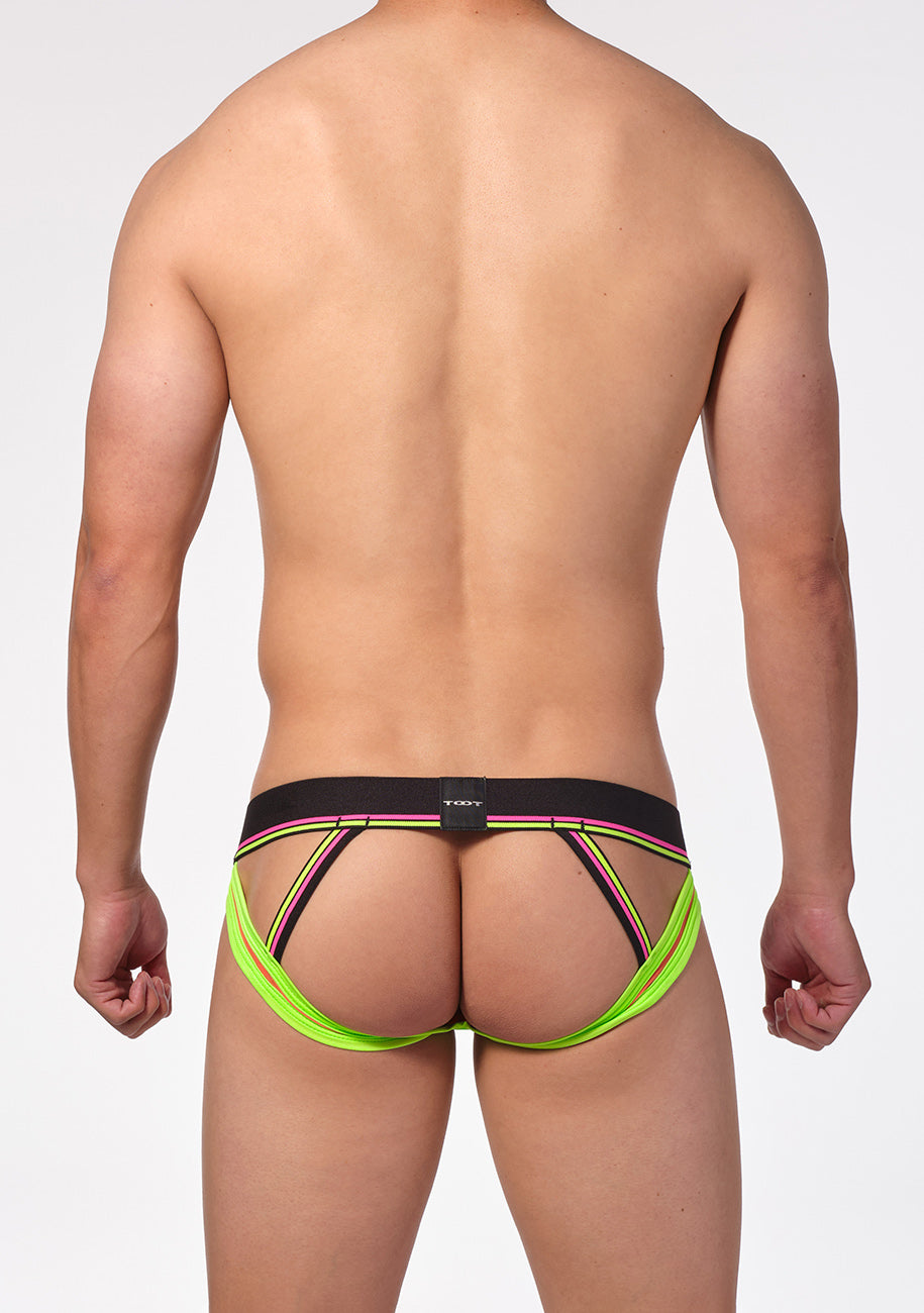 Neon-Line Hip-Strap Jock