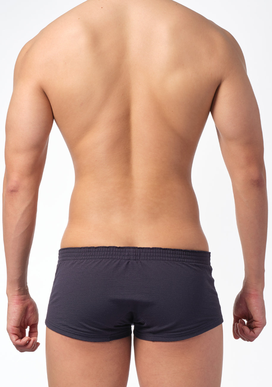 Airy Seersucker Fit Trunks