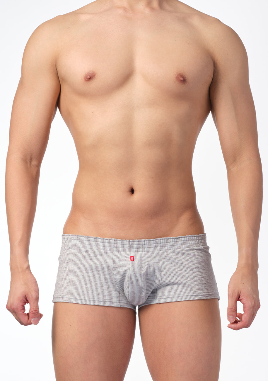 Airy Seersucker Fit Trunks