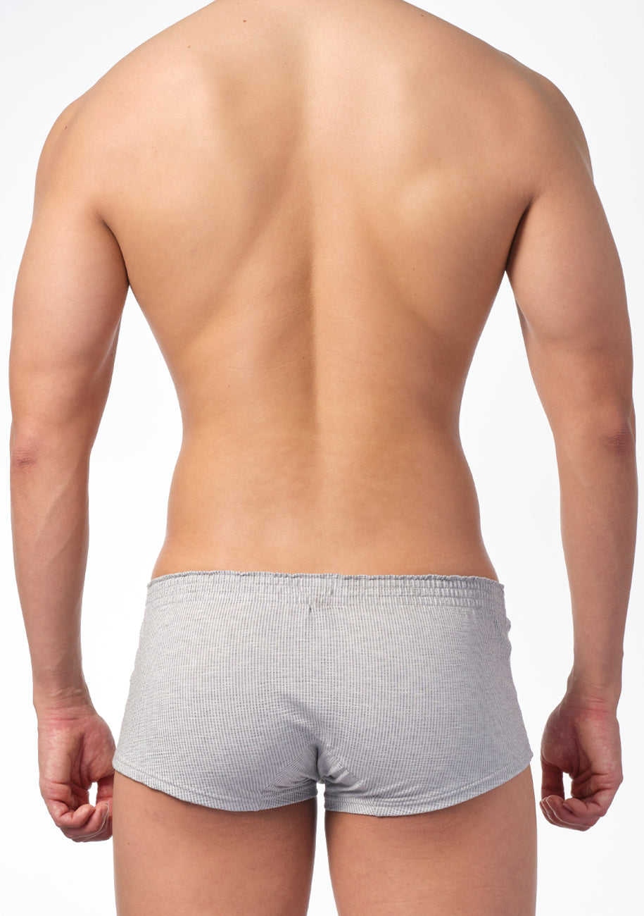 Airy Seersucker Fit Trunks