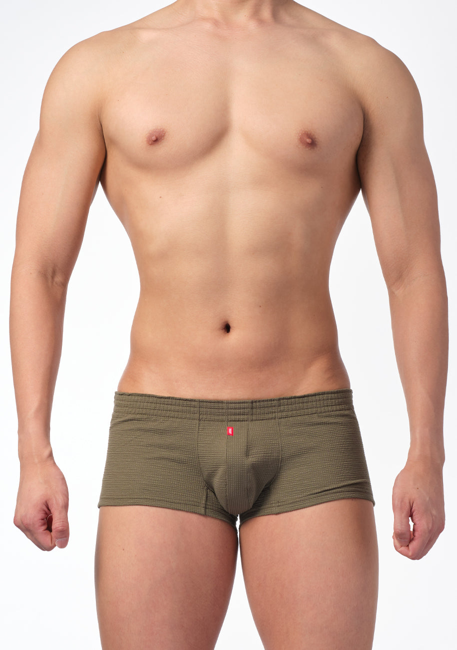 Airy Seersucker Fit Trunks