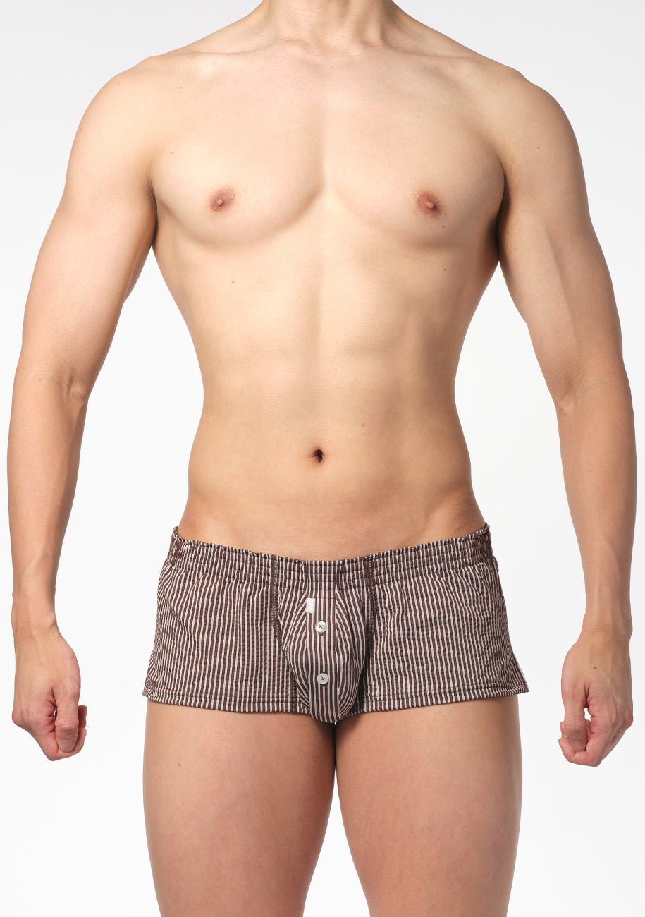 Stripe Seersucker Fit Trunks '23