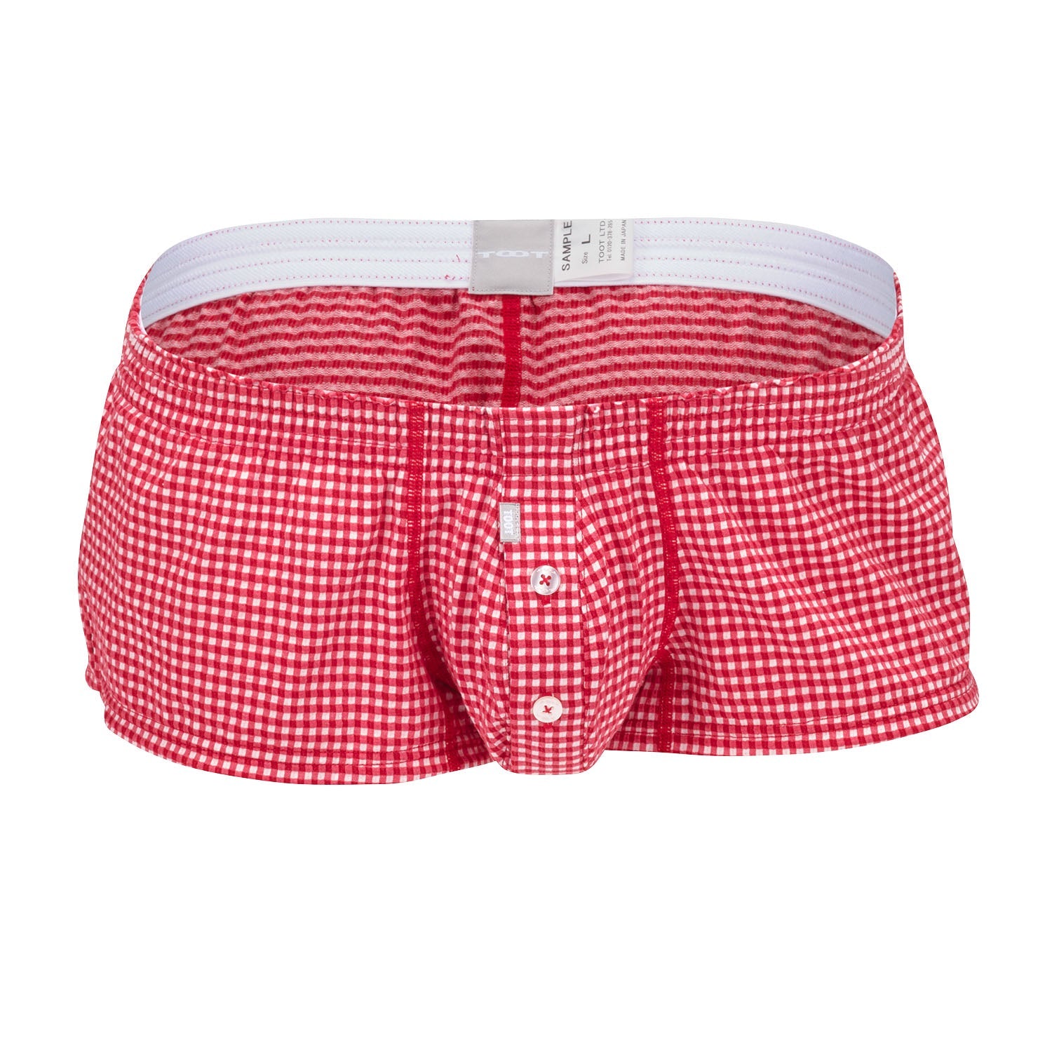 Delave Seersucker Fit Trunks