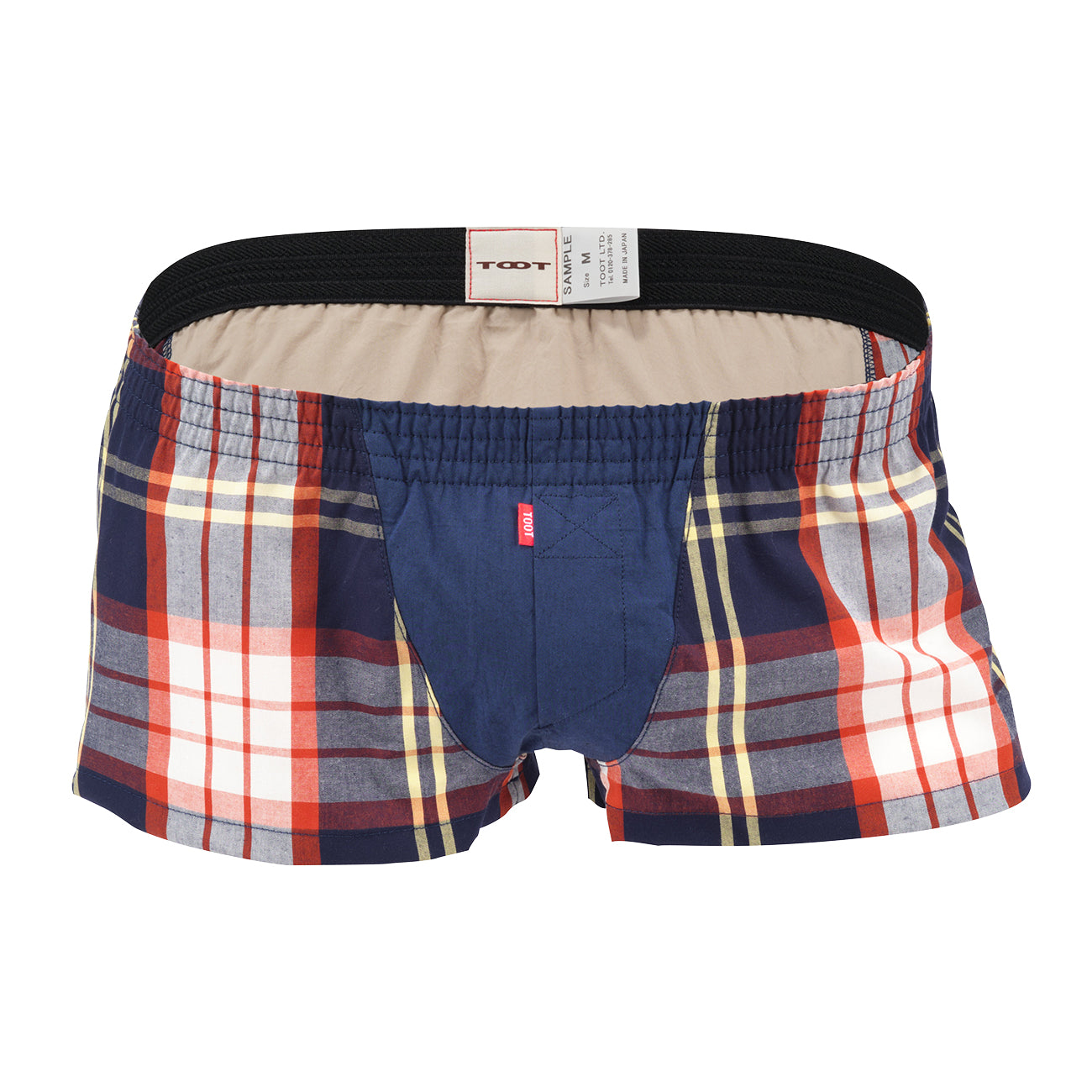 Hybrid Tartan Check Trunks
