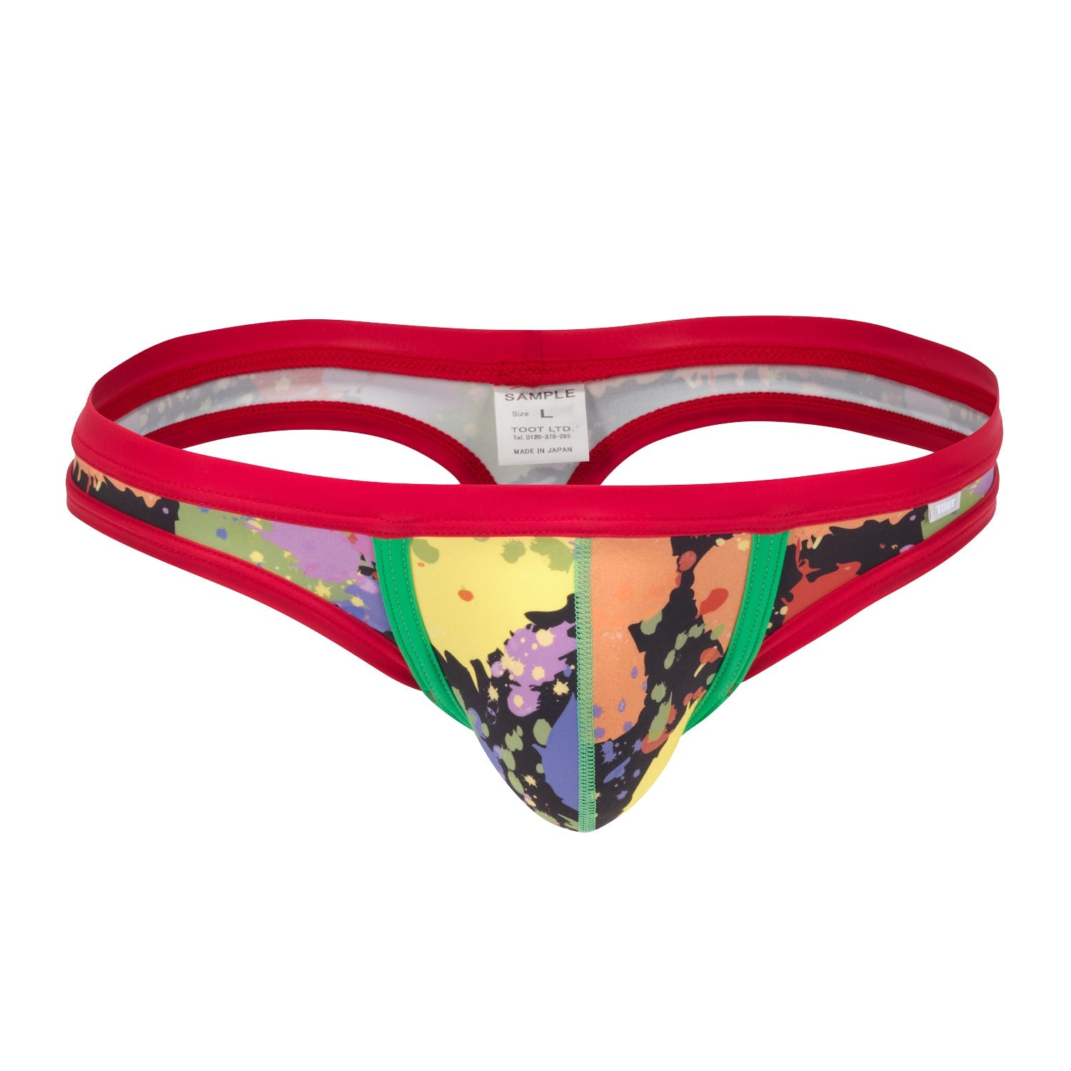 Mixed Paint Thong