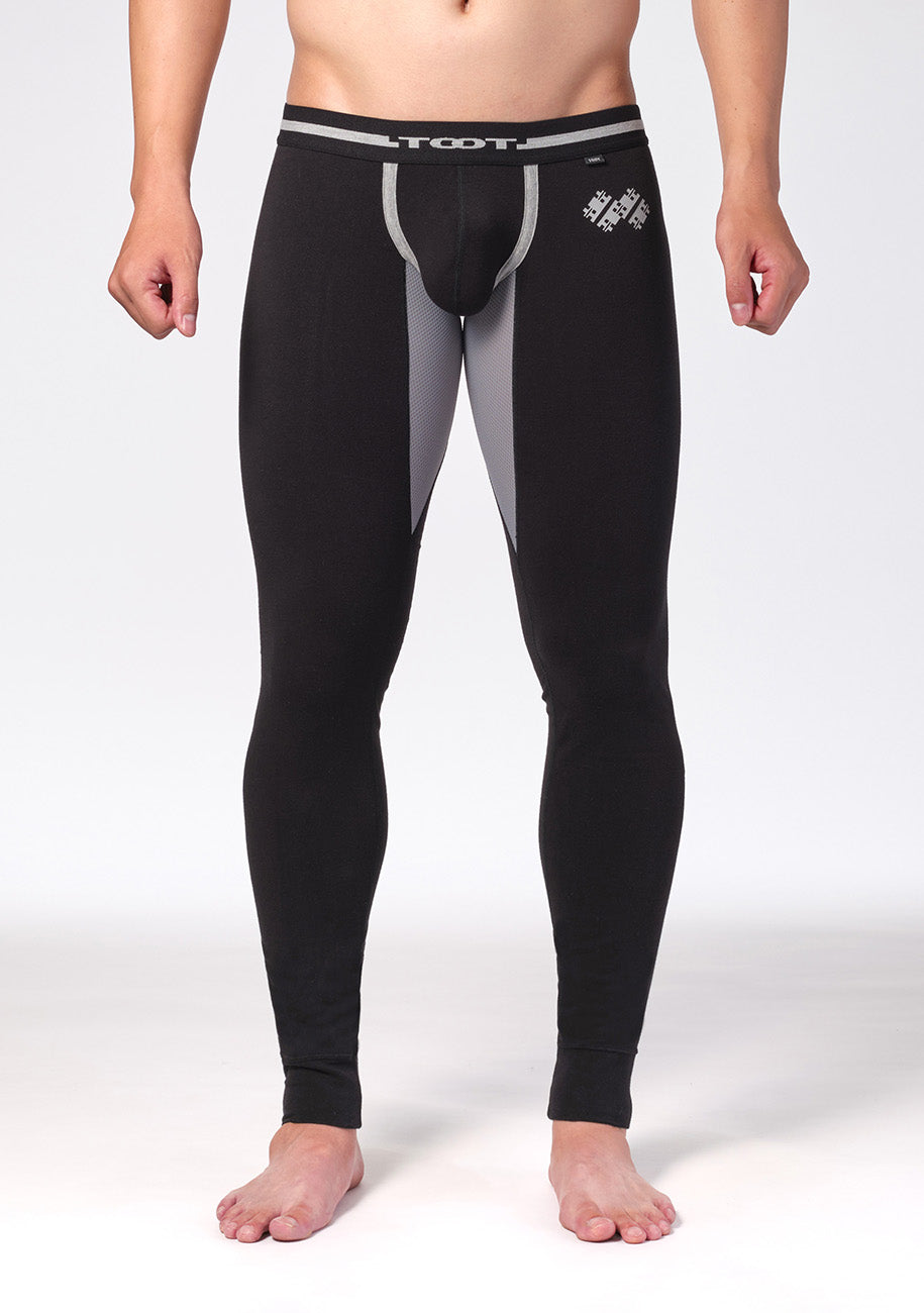 Cotton & Mesh Leggings