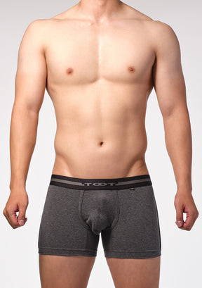 サイドライン コットン ミドルボクサー