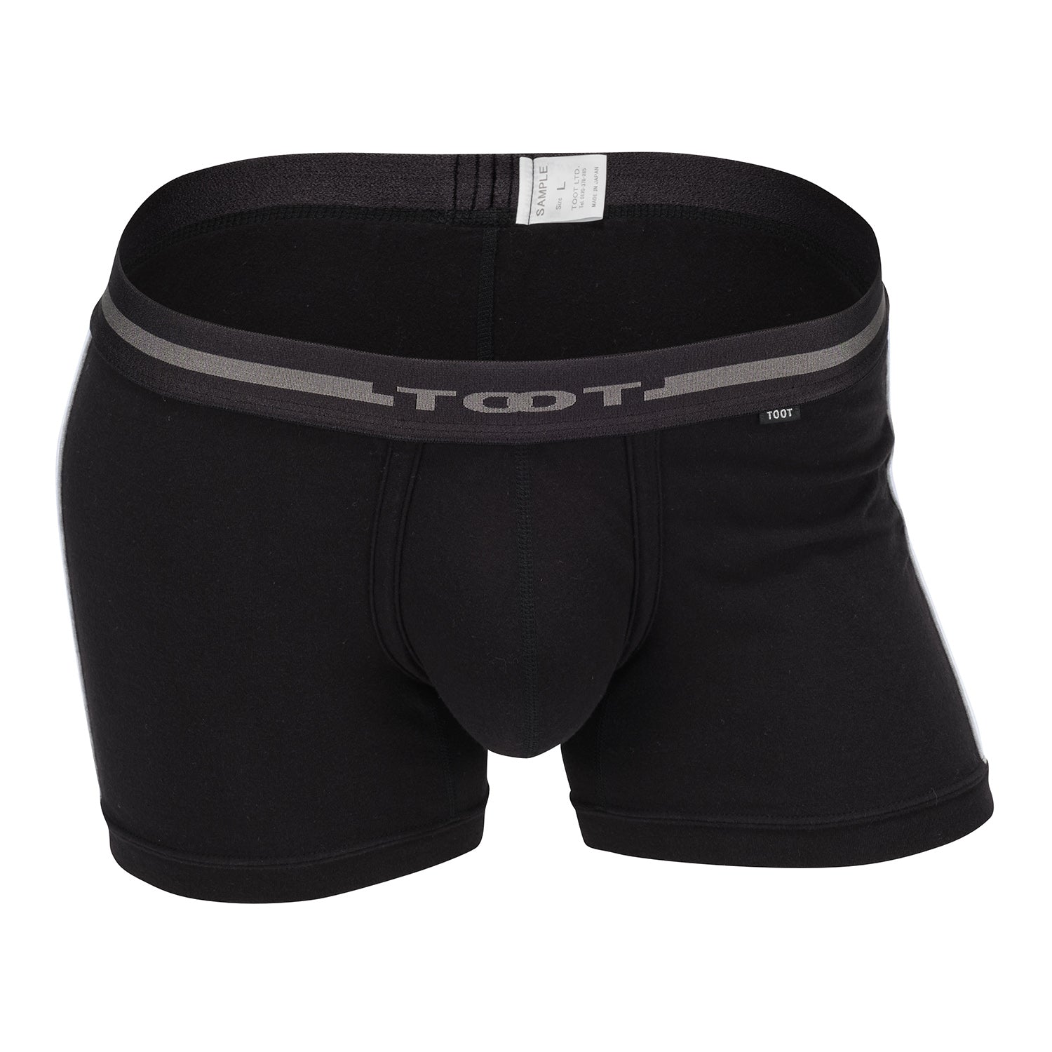 サイドライン コットン ミドルボクサー