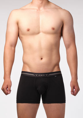 サイドライン コットン ミドルボクサー