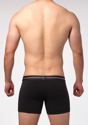 サイドライン コットン ミドルボクサー