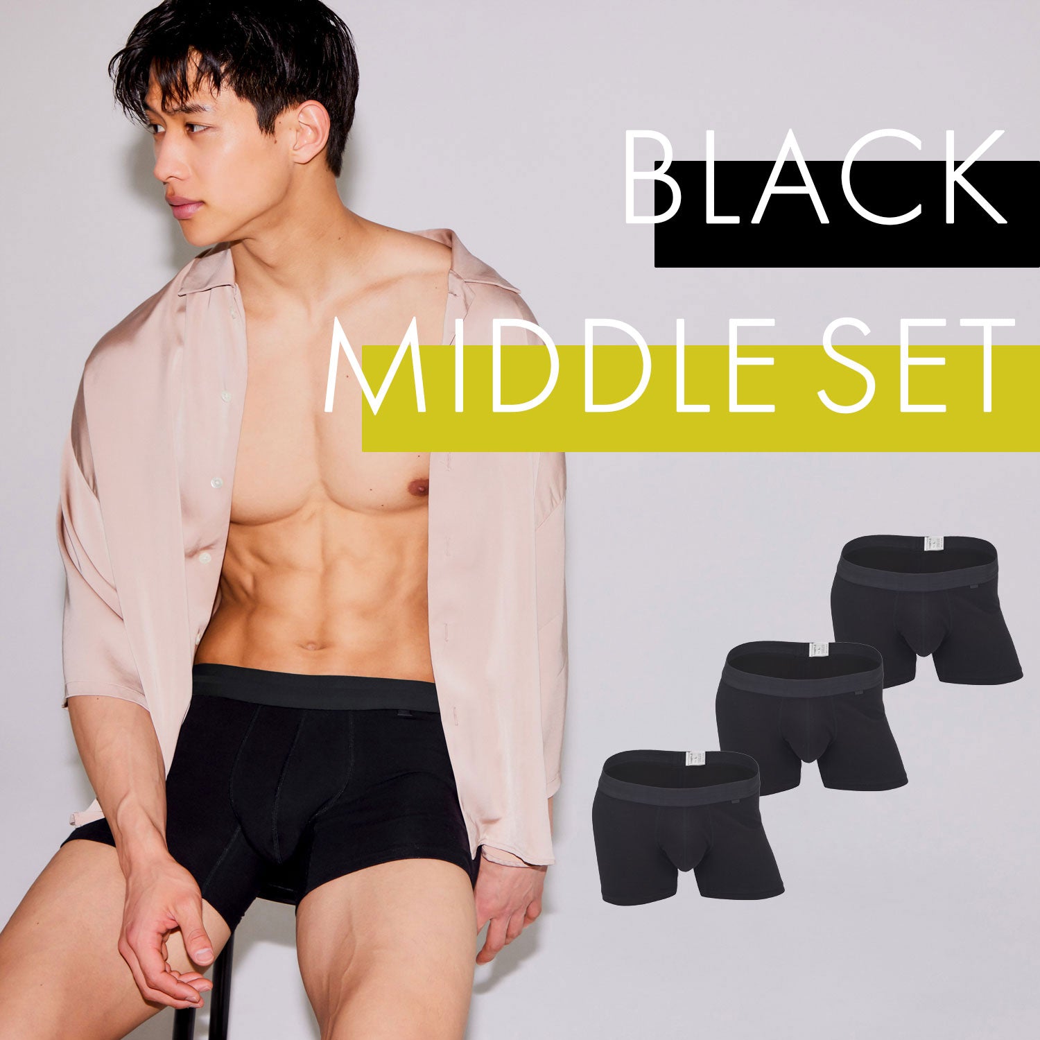 BLACK MIDDLE セット
