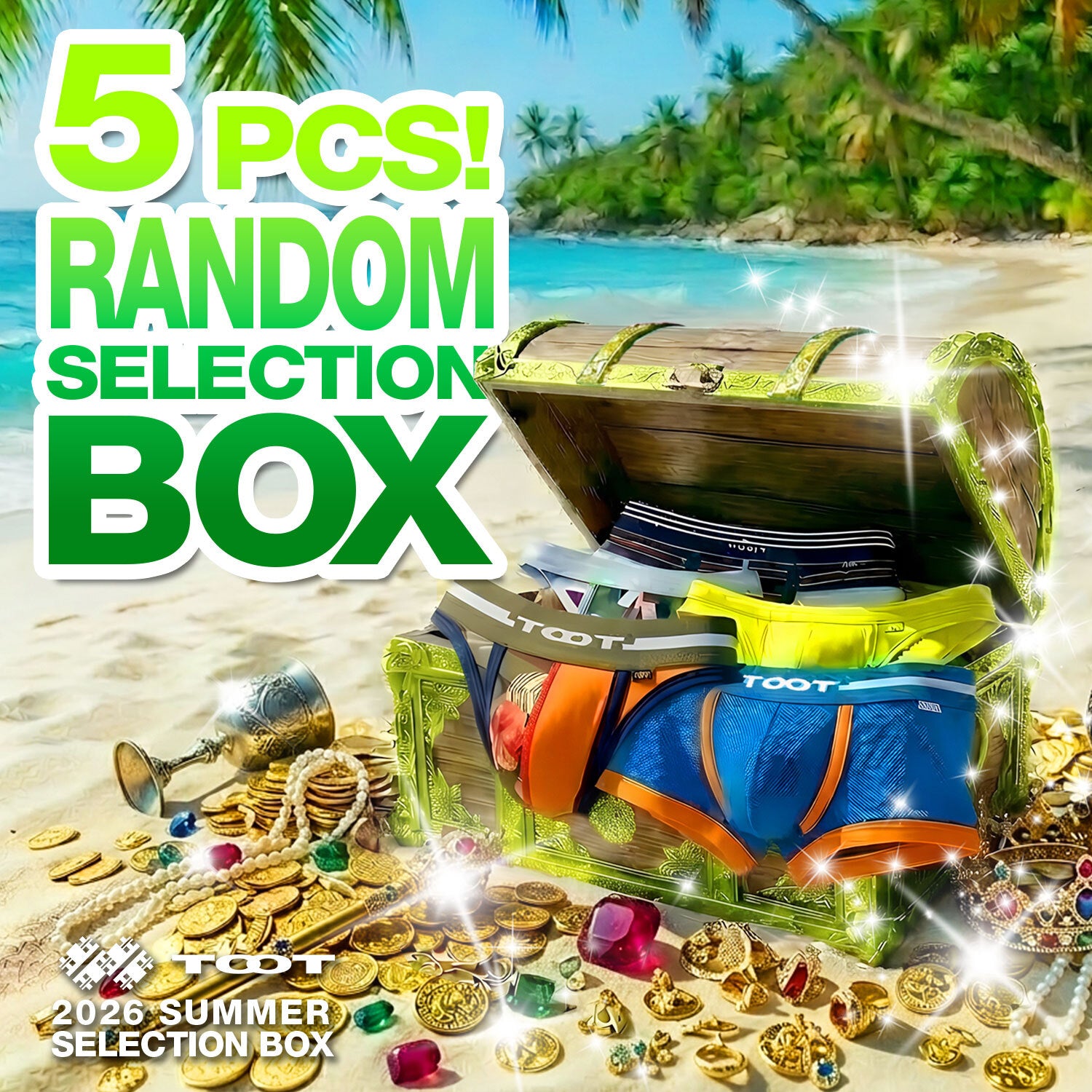 【RANDOM】TOOT 5pcs SUMMER SELECTION BOX 2026