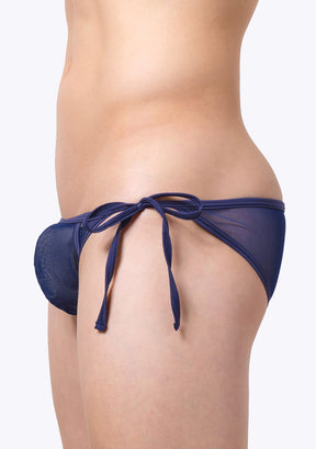 See-Through Side-String Bikini