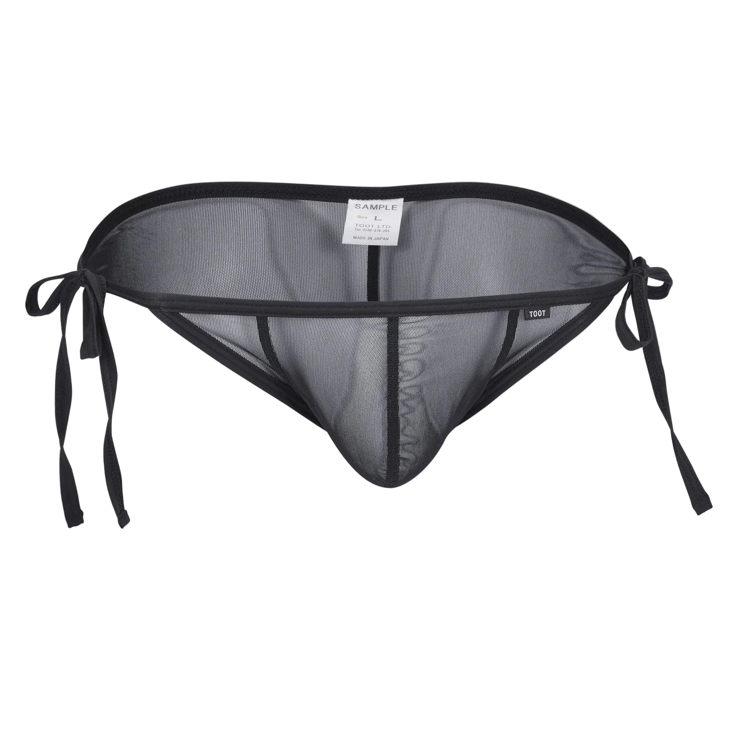 See-Through Side-String Bikini