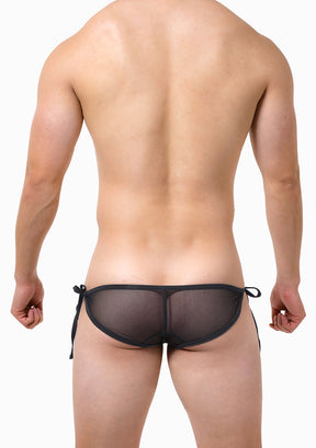 See-Through Side-String Bikini